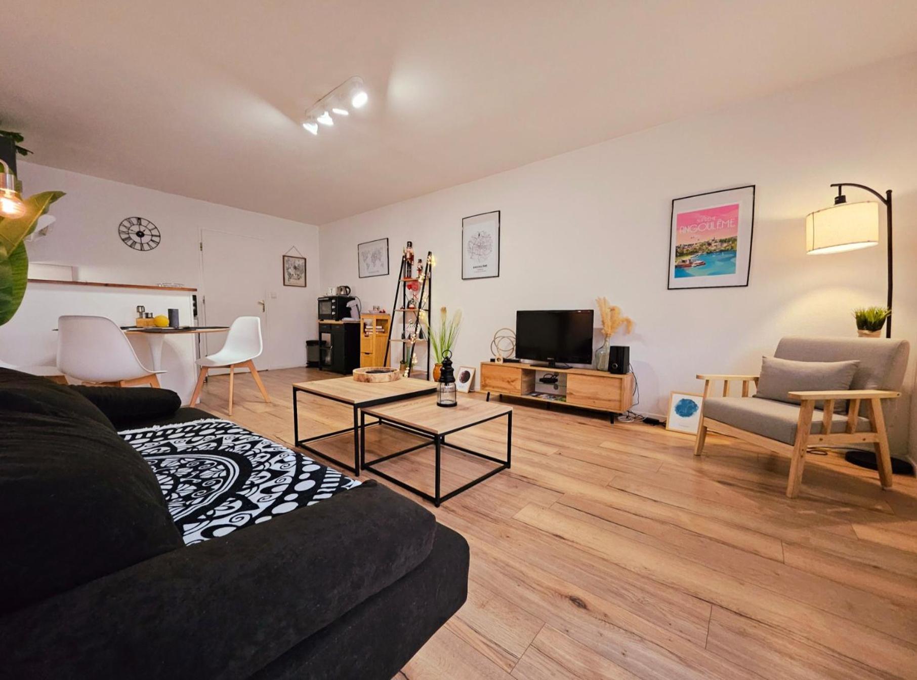 Appartement Cosy Proche Gare - Fibre Optique Et Parking Ангулем Екстер'єр фото