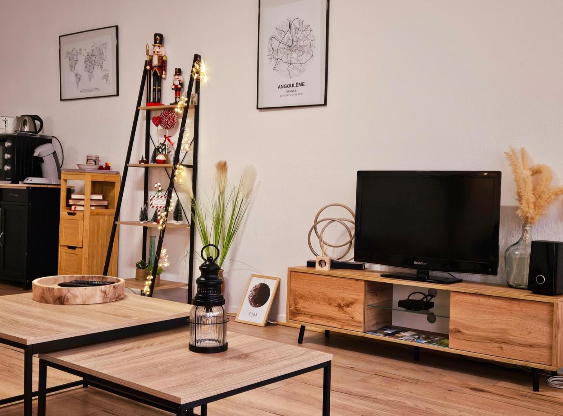 Appartement Cosy Proche Gare - Fibre Optique Et Parking Ангулем Екстер'єр фото